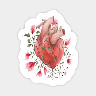 Heart in Bloom Magnet