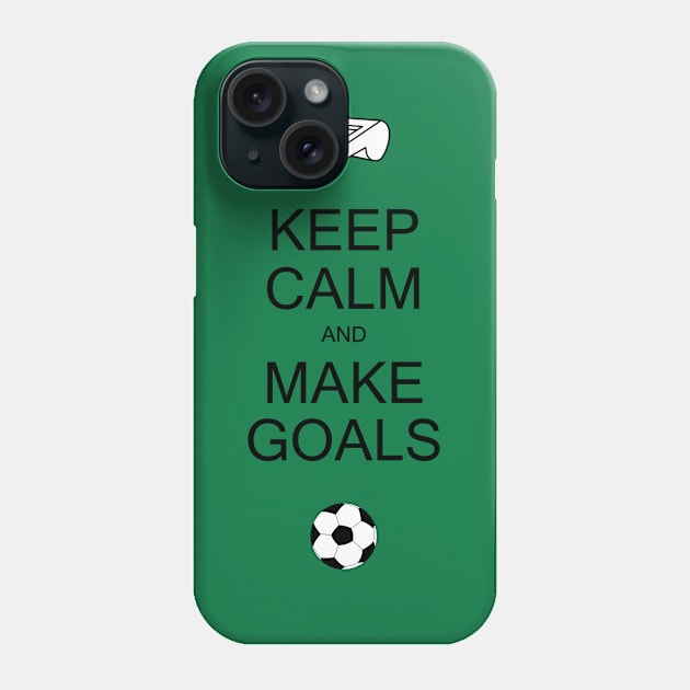 make goals Phone Case by denip