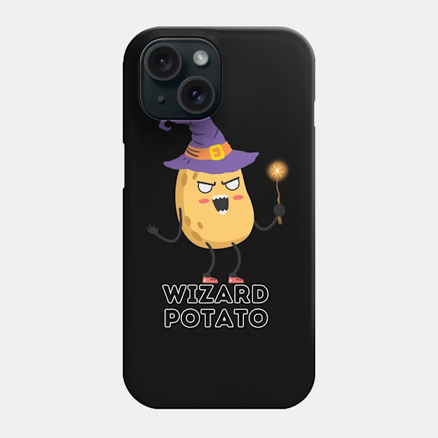 Wizard Potato Phone Case by Zero Pixel