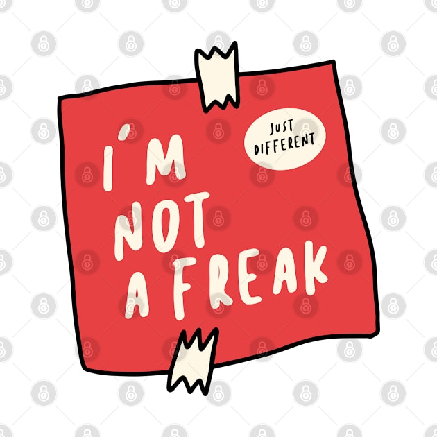 i'm not a freak by sober artwerk