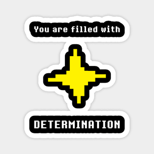 UNDERTALE - Determination T-Shirt (Save Point) Magnet