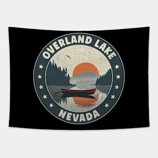 Overland Lake Nevada Sunset Tapestry