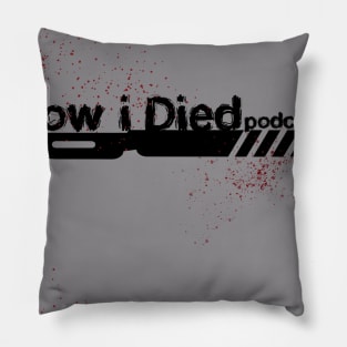 How i Died black scalpel official logo Pillow