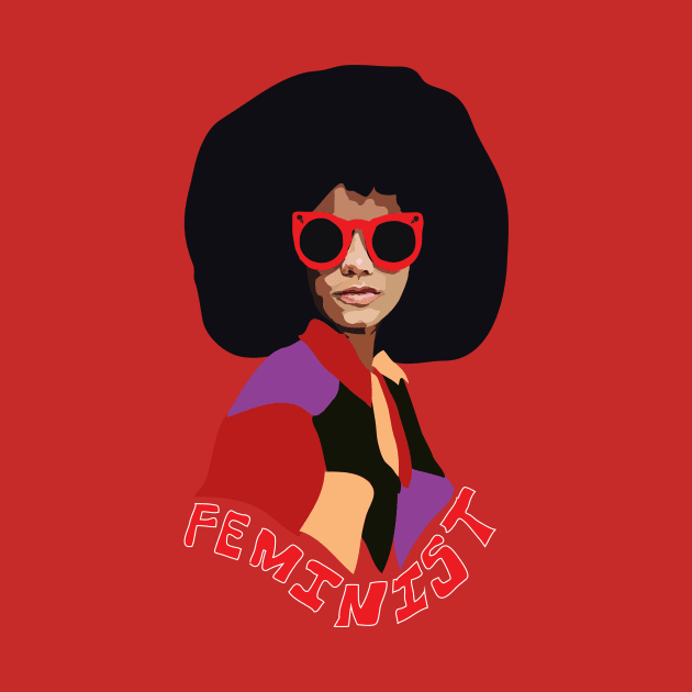 Feminist Afro by annamckay