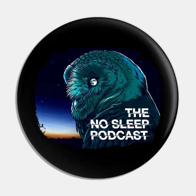 The NoSleep Podcast - Owl Pin by thenosleeppodcast