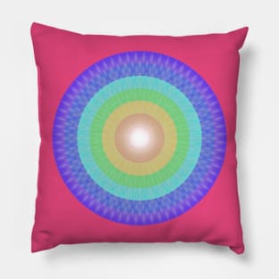 Rainbow Light - 3 - On the Back of Pillow