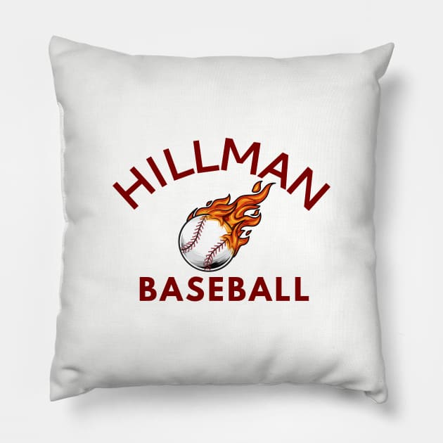 Hillman Baseball Pillow by AlmostMaybeNever