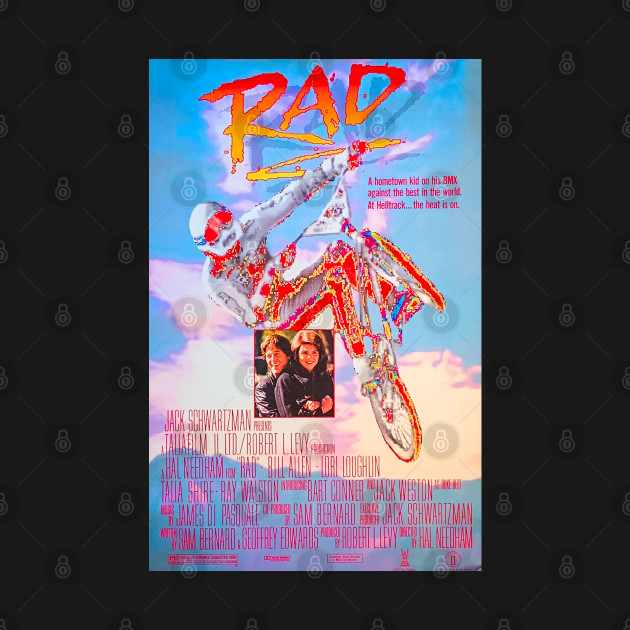 RAD movie poster! - Rad - T-Shirt