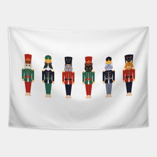 Funny Cat Nutcrackers Tapestry