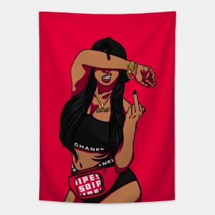 black hype culture Tapestry