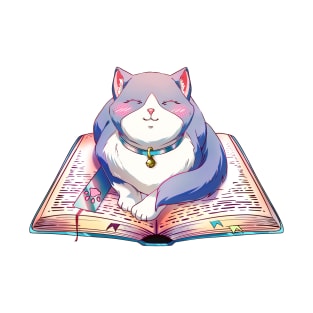 Book cat T-Shirt