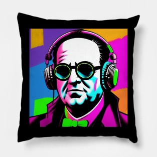 Big Daddy Dollas Pop Art Retro Headphones Pillow