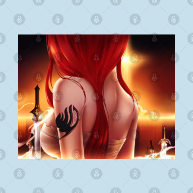 Discover Guild Master Erza - Erza Scarlet Fairy Tail - T-Shirt
