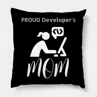 Proud Developer's Mom Pillow