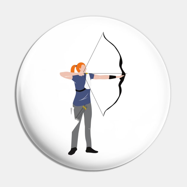 women hunting target design Pin by Artistic_st