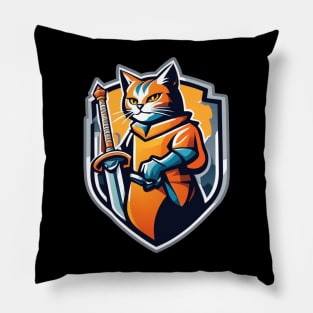 Kitty Sword Pillow