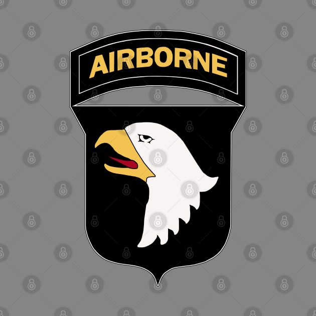 101st Airborne Division Insignia by Trent Tides