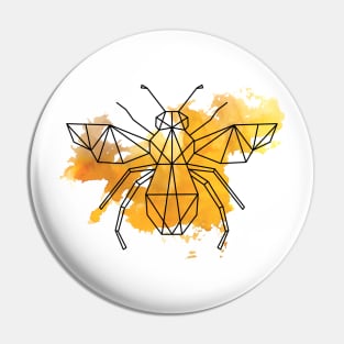 Geometric bee Pin