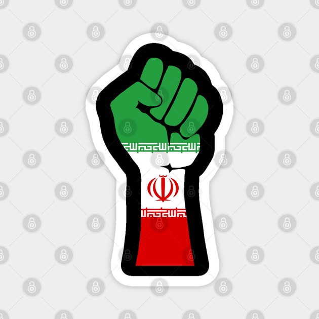 Justice for the Women of Iran Magnet by valentinahramov