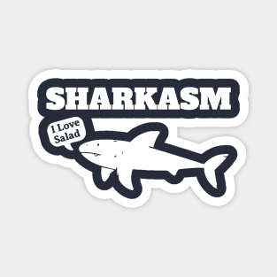 Sharkasm - I Love Salad Magnet