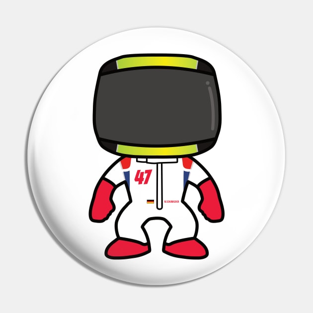 Mick Schumacher Custom Bobblehead - 2022 Season Pin by GreazyL