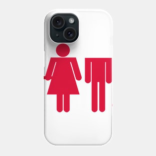 Woman vs Man Phone Case