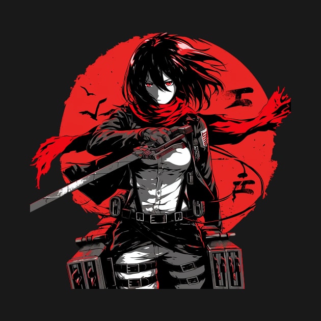 mikasa by peterdoraki