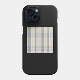 Cottagecore Aesthetic Conall 1 Hand Drawn Textured Plaid Pattern Phone Case