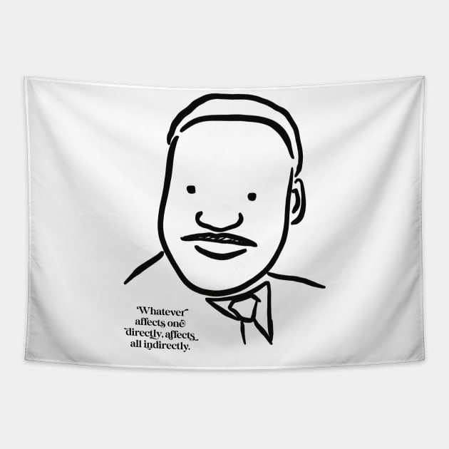 MLK Tapestry by The Mindful Maestra