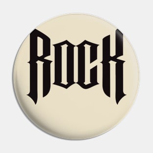 Rock Music Pin