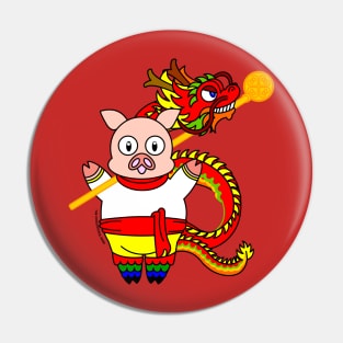 Happy Chinese New Year! The Pig and The Dragon Pin