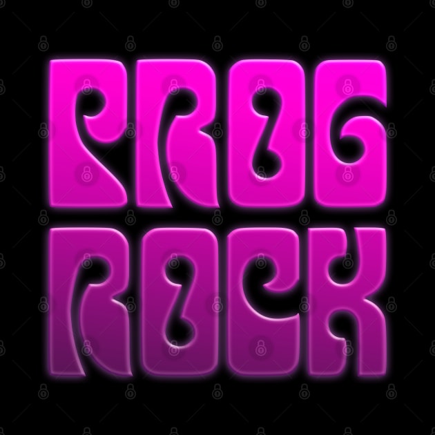 Prog Rock • Retro Styled Design by DankFutura
