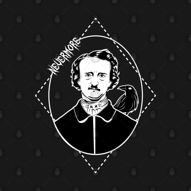 Nevermore, Edgar Allan Poe art by Black Tears