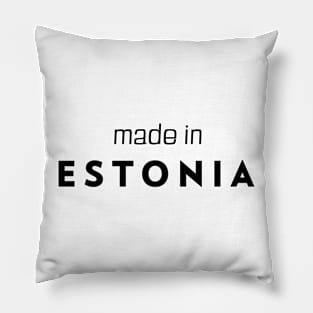 made in Estonia Pillow