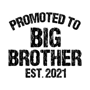 Promoted To Big Brother Est 2021 T-Shirt