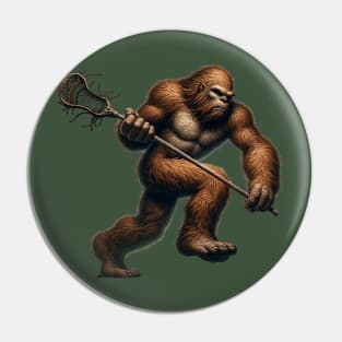 Sasquatch Lacrosse | Bigfoot Sports, Gifts for Lacrosse Players Pin