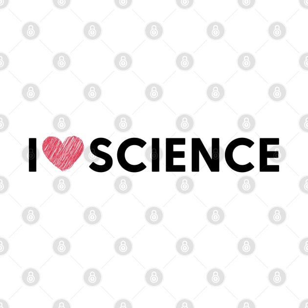 I Love Science Heart by labstud