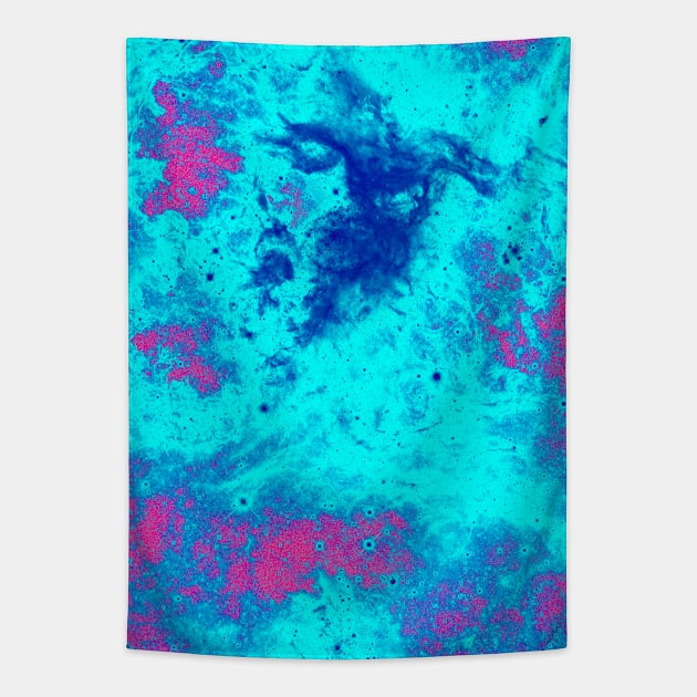 Deep Blue Star-forming Complex 30 Doradus Tapestry by outerspacetshirt