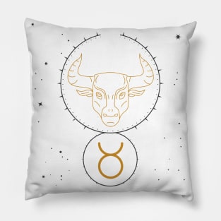 Taurus | Astrology Zodiac Sign Design Pillow