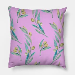 Olives pattern texture Pillow