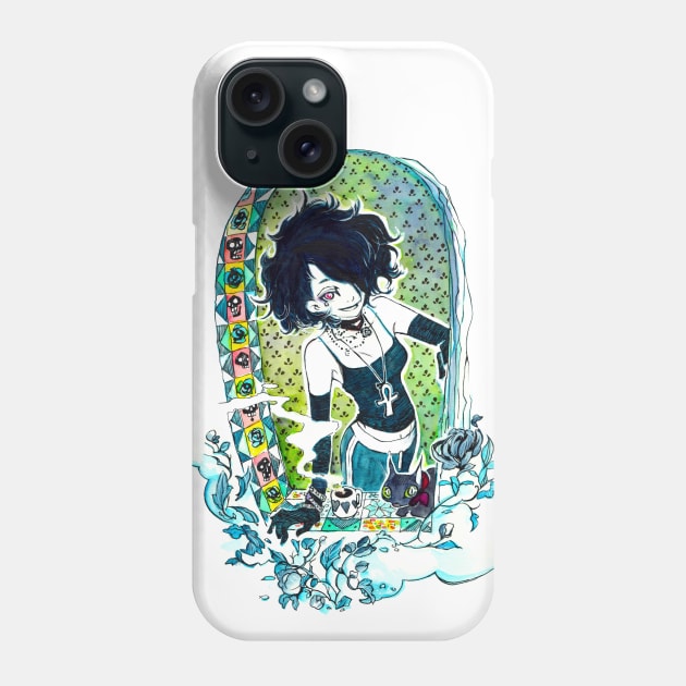 Death Phone Case by foosweechin