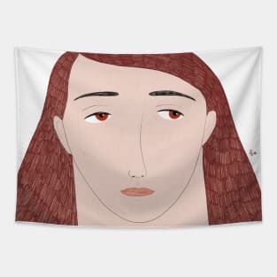 Ginger Girl Tapestry