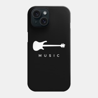 Music Four String Bass Guitar Phone Case