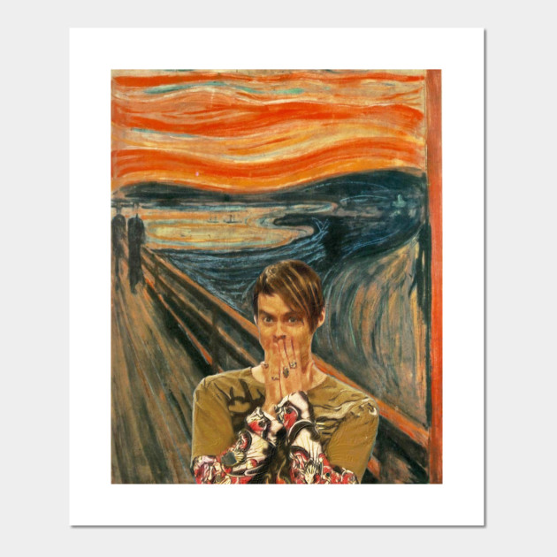 Stefon X The Scream Snl Posters And Art Prints Teepublic
