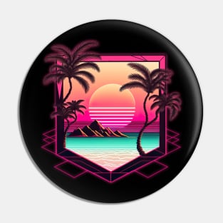 Palm Paradise | Glow Pin