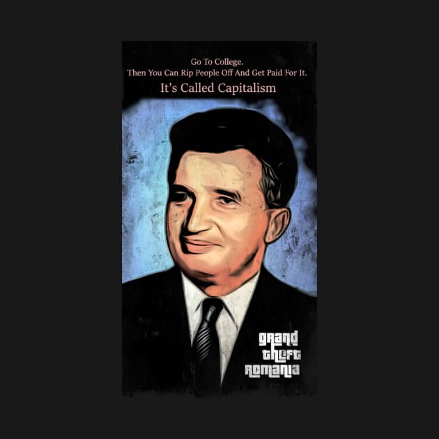 Nicolae Ceausescu, ex dictator of Romania by ElArrogante