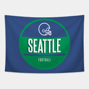 Seattle football retro Tapestry