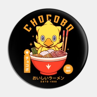 Chocobo Delicious Ramen Pin