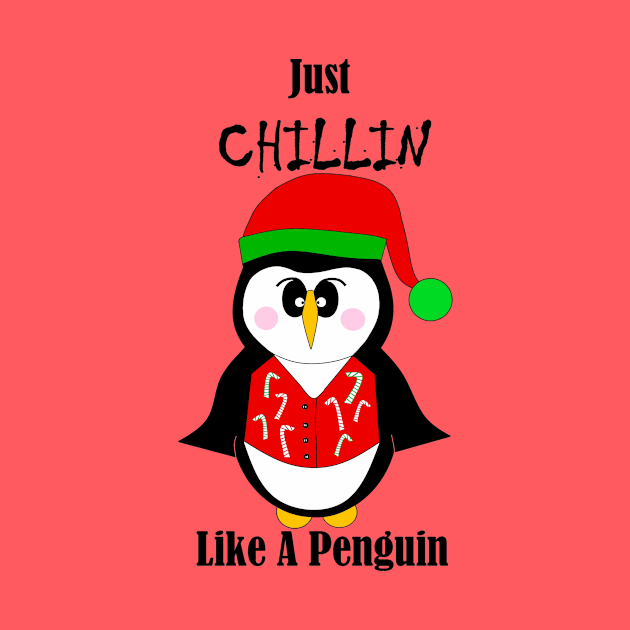 CHILLIN Funny Penguin. by SartorisArt1