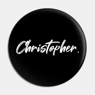 Name Christopher Pin